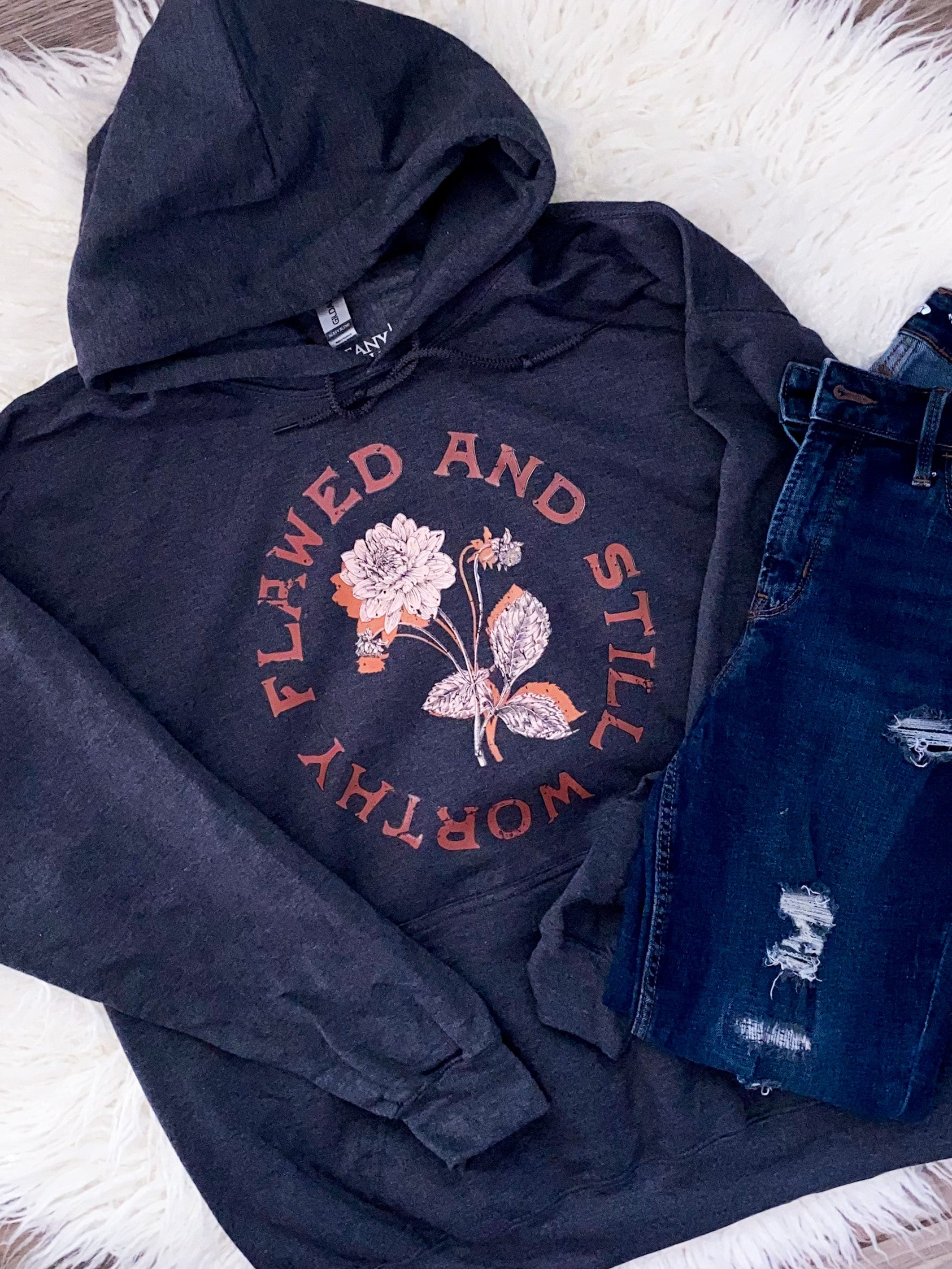 Floral discount hollister hoodie