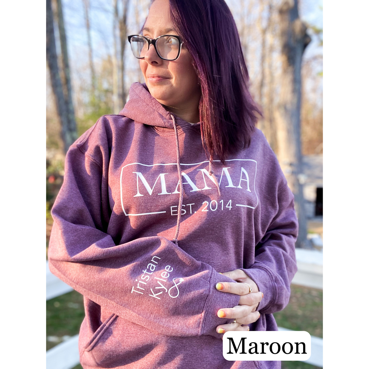 Custom Infinity Hoodie (MAMA & Female Relatives)