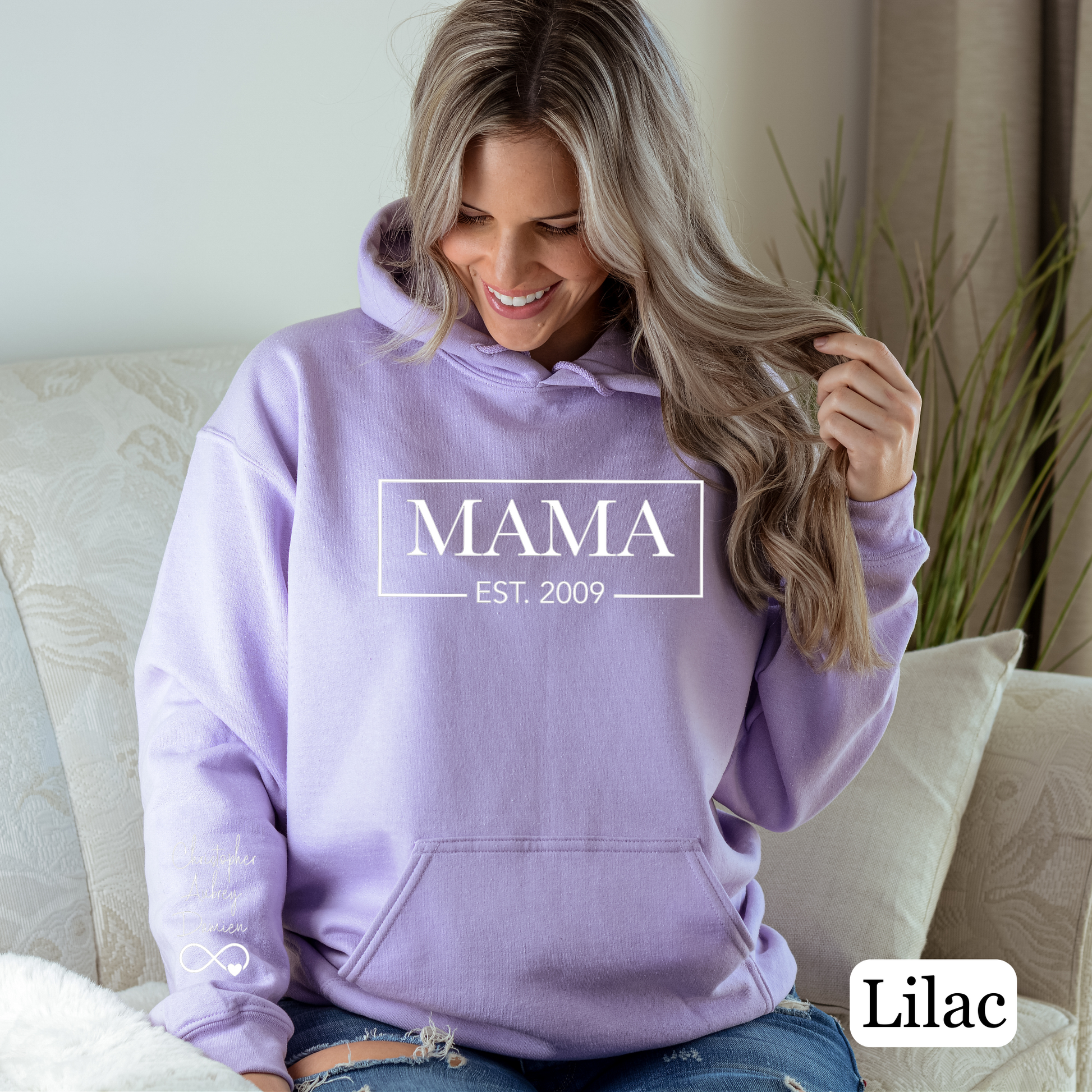 Custom best sale lavender hoodie