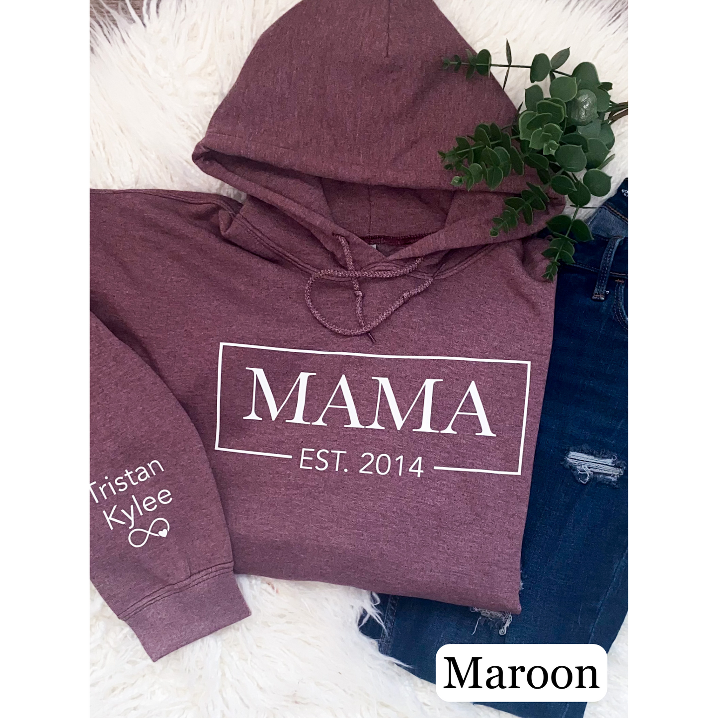 Custom Infinity Hoodie (MAMA & Female Relatives)