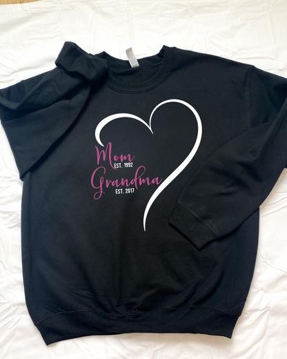 Mom & Grandma Custom Crew