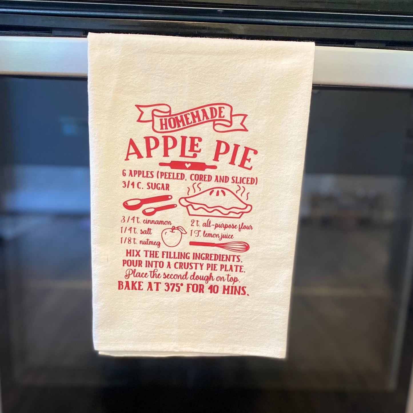 Recipe Tea Towel