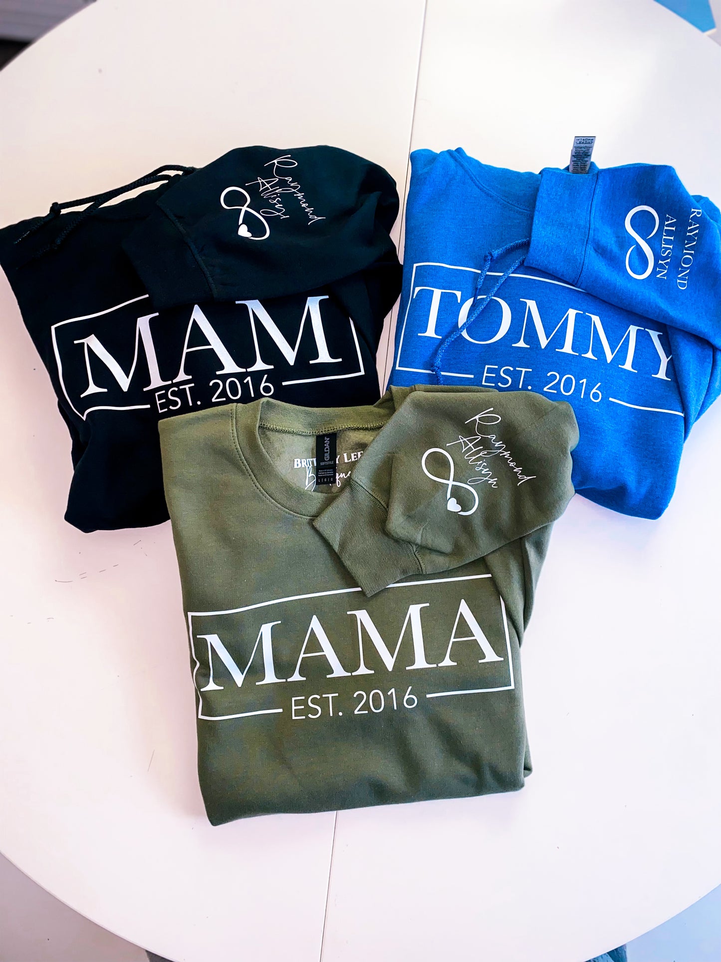 Custom Infinity Hoodie (MAMA & Female Relatives)